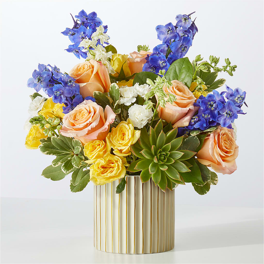 Cobalt Reverie Bouquet – HORTENSIA'S FLOWERS, Carlsbad CA