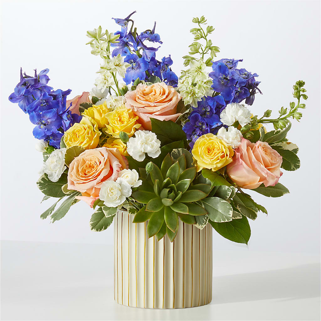 Cobalt Reverie Bouquet – HORTENSIA'S FLOWERS, Carlsbad CA