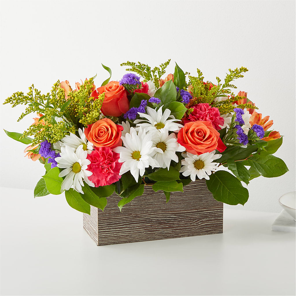 Oopsie Daisy Box Bouquet – HORTENSIA'S FLOWERS, Carlsbad CA