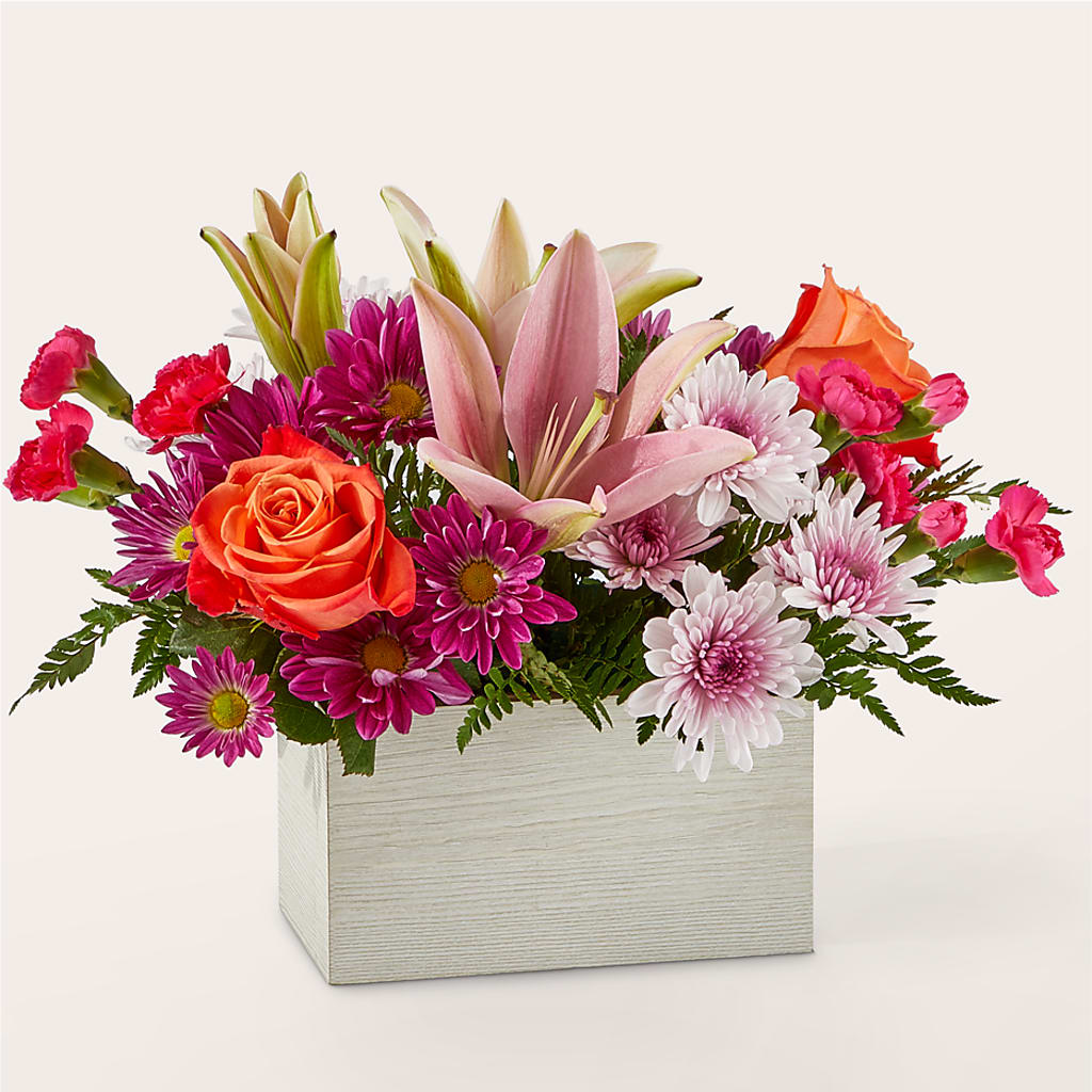 Light of My Life Box Bouquet – HORTENSIA'S FLOWERS, Carlsbad CA