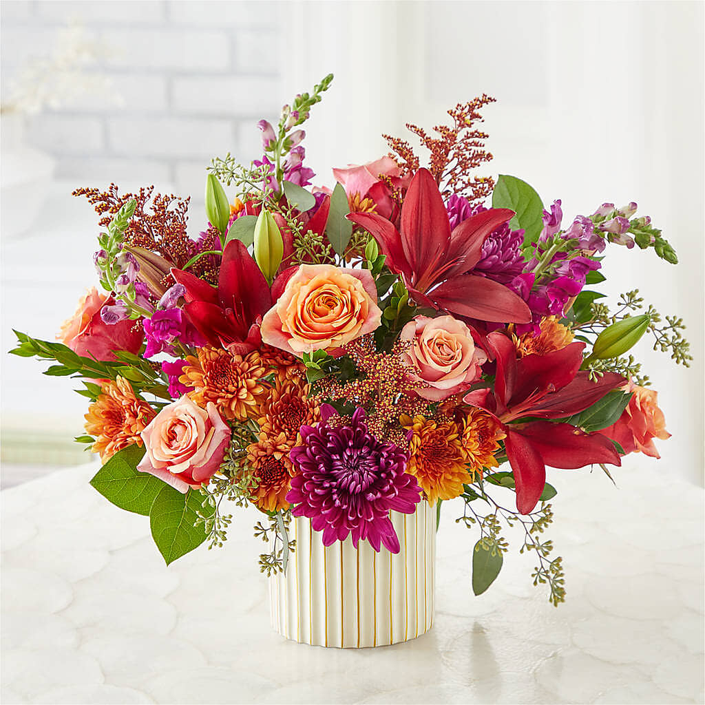 Burgundy Landscape Bouquet – HORTENSIA'S FLOWERS, Carlsbad CA