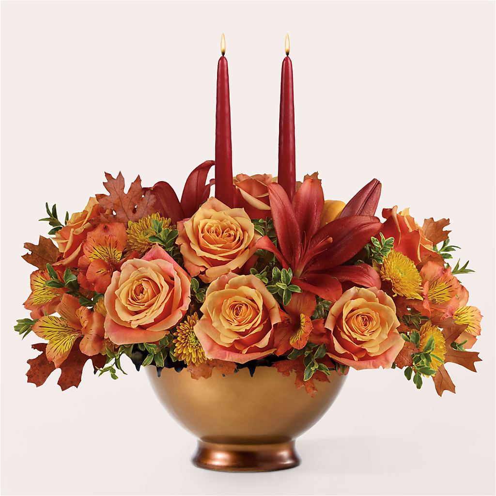Harvest Table Centerpiece – HORTENSIA'S FLOWERS, Carlsbad CA