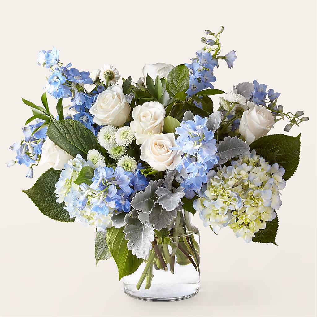 Clear Skies Bouquet – HORTENSIA'S FLOWERS, Carlsbad CA