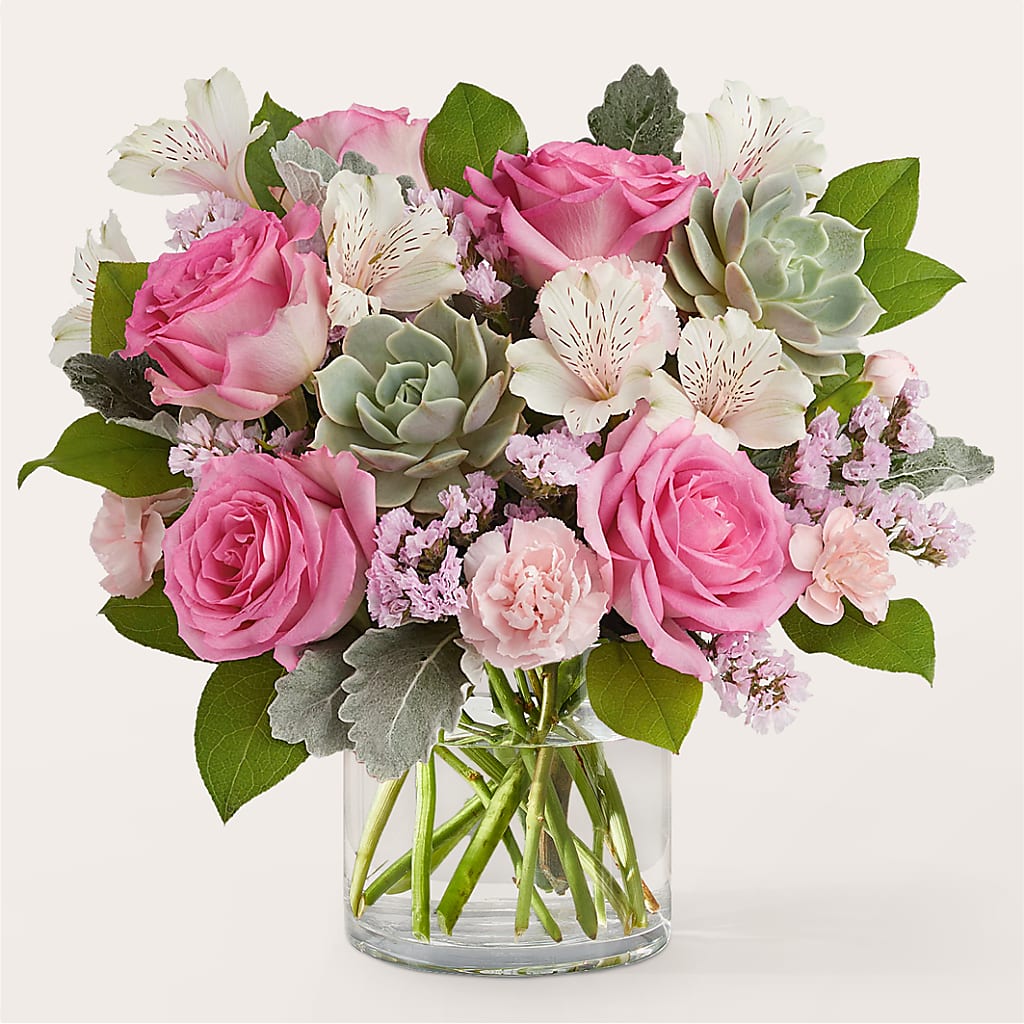 Dusty Rose Bouquet – HORTENSIA'S FLOWERS, Carlsbad CA