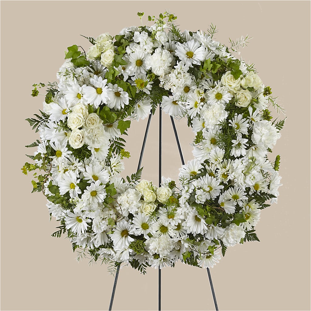 Faithful Wishes Wreath – HORTENSIA'S FLOWERS, Carlsbad CA