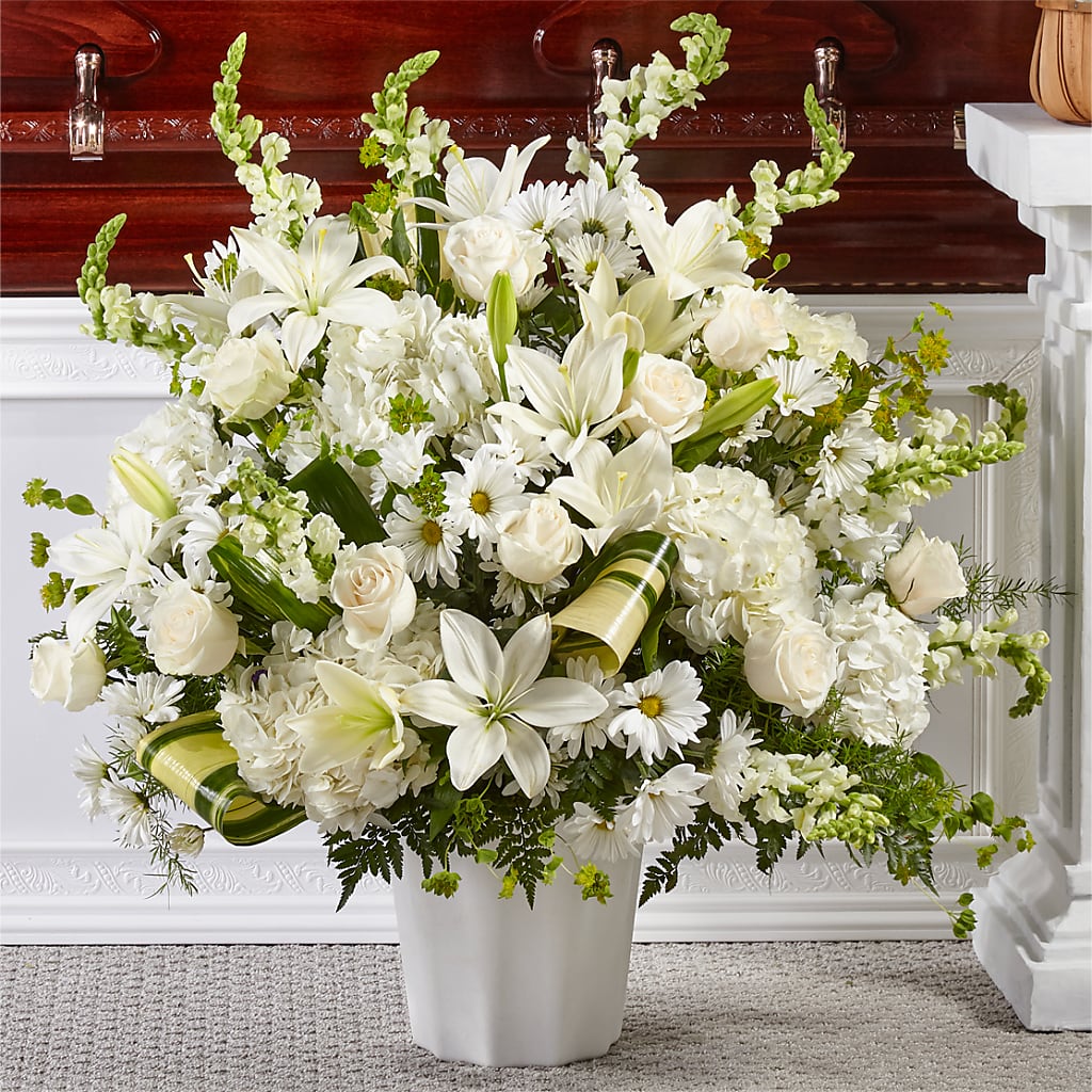 Thoughts of Tranquility Floor Basket – HORTENSIA'S FLOWERS, Carlsbad CA
