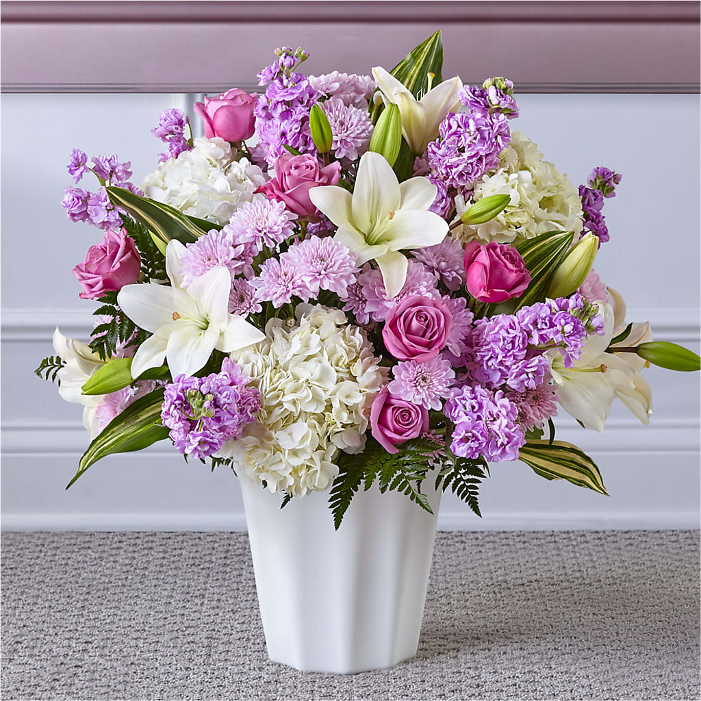 Heaven Sent Floor Basket – HORTENSIA'S FLOWERS, Carlsbad CA