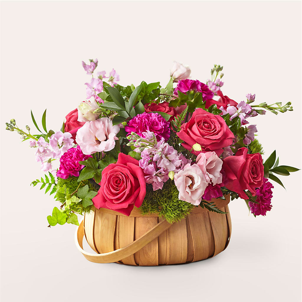 Radiance in Bloom Basket – HORTENSIA'S FLOWERS, Carlsbad CA