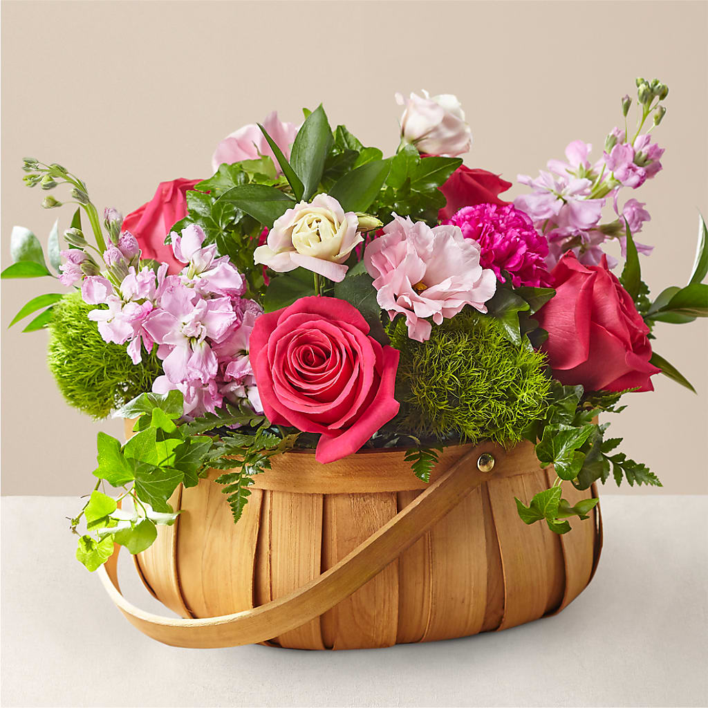 Radiance in Bloom Basket – HORTENSIA'S FLOWERS, Carlsbad CA