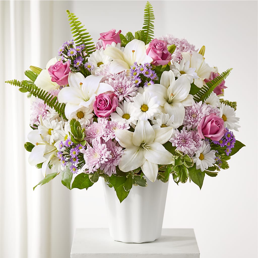 Warmest Thoughts Tabletop Basket – HORTENSIA'S FLOWERS, Carlsbad CA
