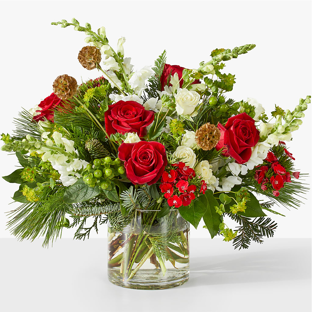 Deck the Halls Bouquet – HORTENSIA'S FLOWERS, Carlsbad CA