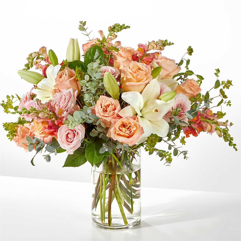 Grapefruit Splash Bouquet – HORTENSIA'S FLOWERS, Carlsbad CA