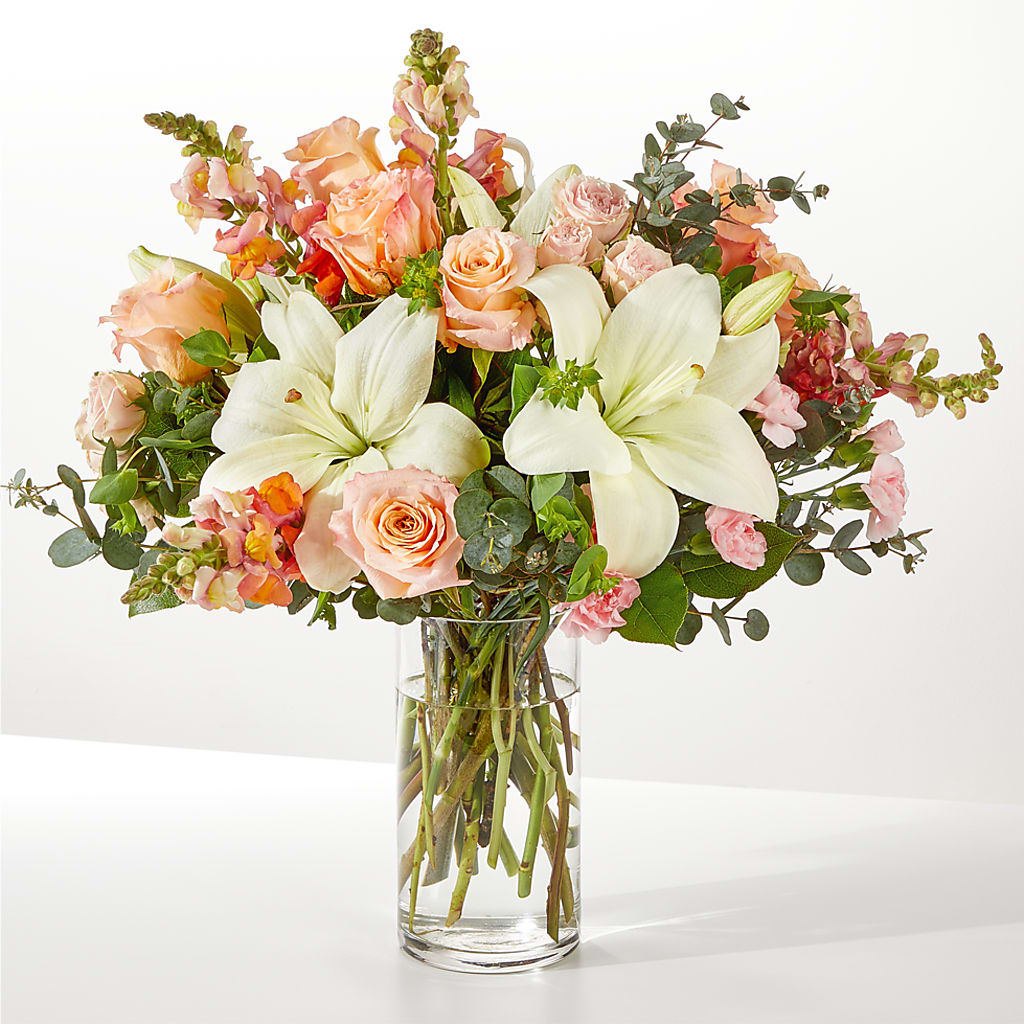 Grapefruit Splash Bouquet – HORTENSIA'S FLOWERS, Carlsbad CA