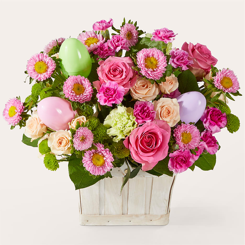 Get Eggcited Basket – HORTENSIA'S FLOWERS, Carlsbad CA