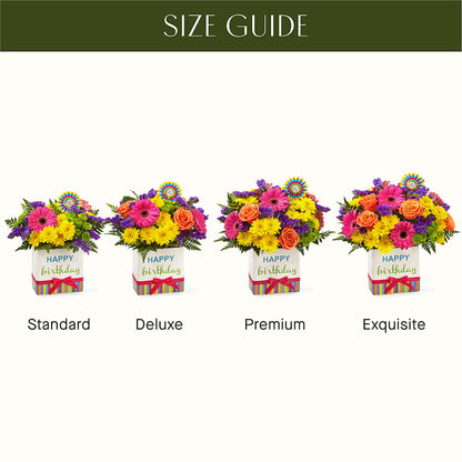 Birthday Brights Bouquet – HORTENSIA'S FLOWERS, Carlsbad CA