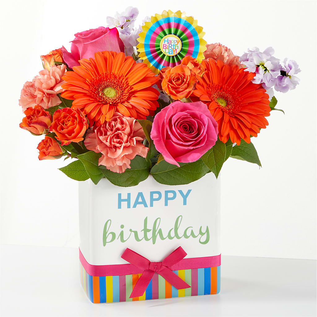 Birthday Surprise Bouquet – HORTENSIA'S FLOWERS, Carlsbad CA