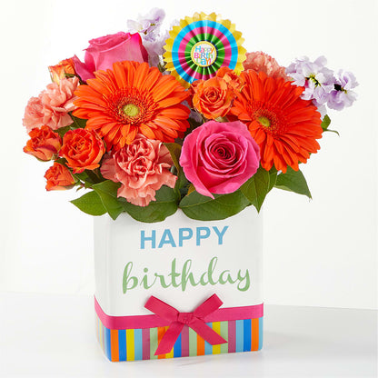 Birthday Surprise Bouquet – HORTENSIA'S FLOWERS, Carlsbad CA