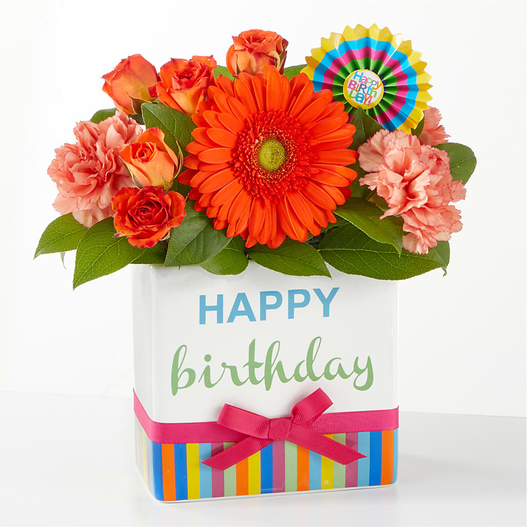Birthday Surprise Bouquet – HORTENSIA'S FLOWERS, Carlsbad CA