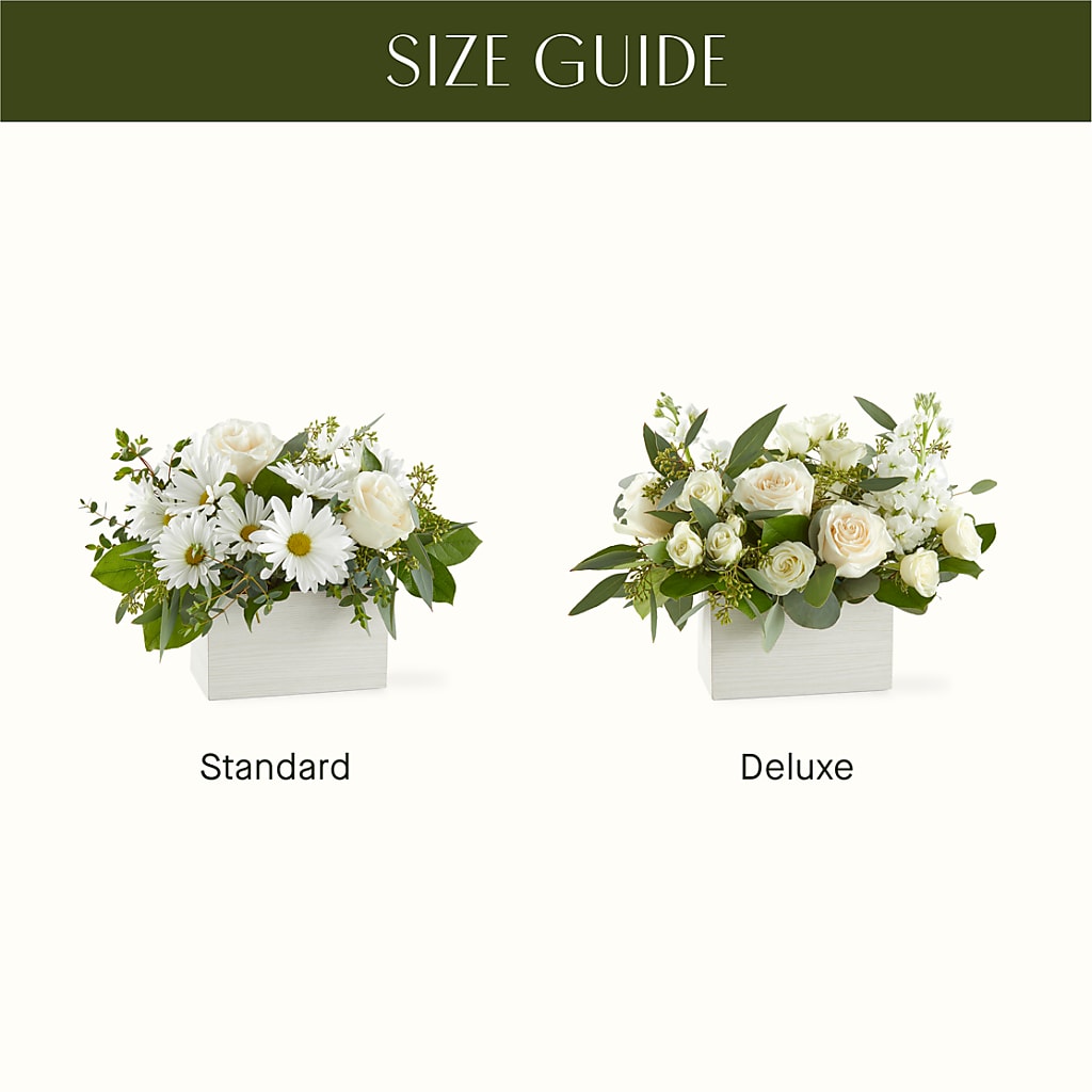 Fresh Linen Box Bouquet – HORTENSIA'S FLOWERS, Carlsbad CA