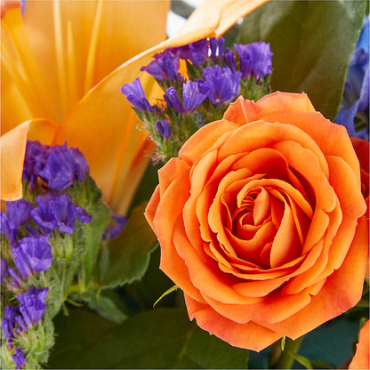 Radiant Citrus Box Bouquet – HORTENSIA'S FLOWERS, Carlsbad CA