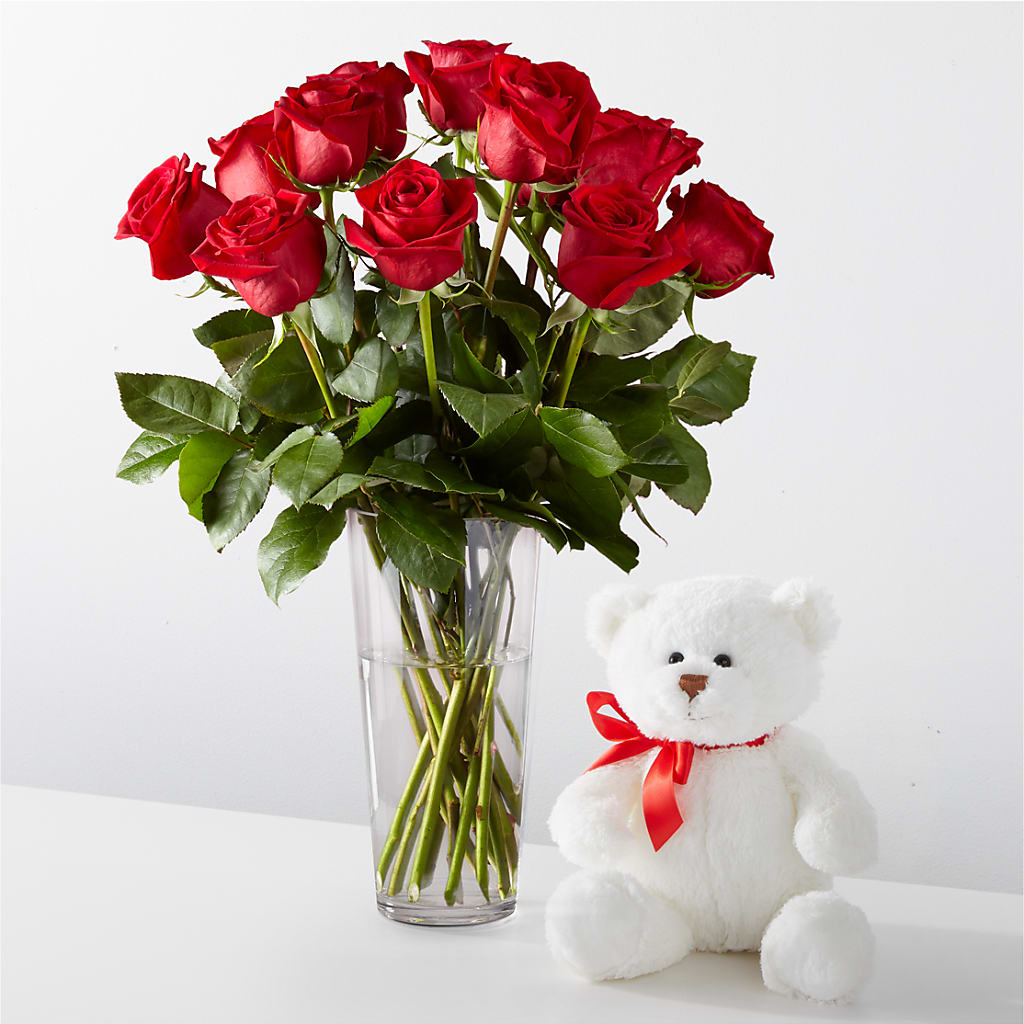 Romantic Long Stem Red Rose Bouquet Bundles – HORTENSIA'S FLOWERS, Carlsbad CA