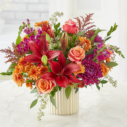 Burgundy Landscape Bouquet – HORTENSIA'S FLOWERS, Carlsbad CA