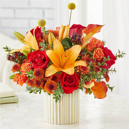 Scarlet Skies Bouquet – HORTENSIA'S FLOWERS, Carlsbad CA