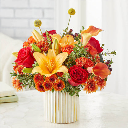 Scarlet Skies Bouquet – HORTENSIA'S FLOWERS, Carlsbad CA
