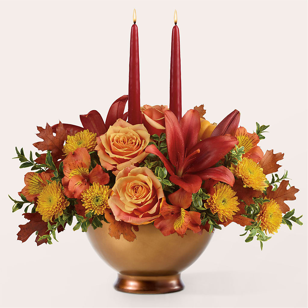 Harvest Table Centerpiece – HORTENSIA'S FLOWERS, Carlsbad CA