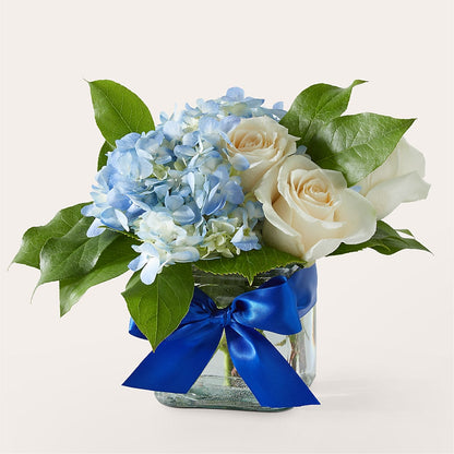 Sky Blue Delight Bouquet – HORTENSIA'S FLOWERS, Carlsbad CA