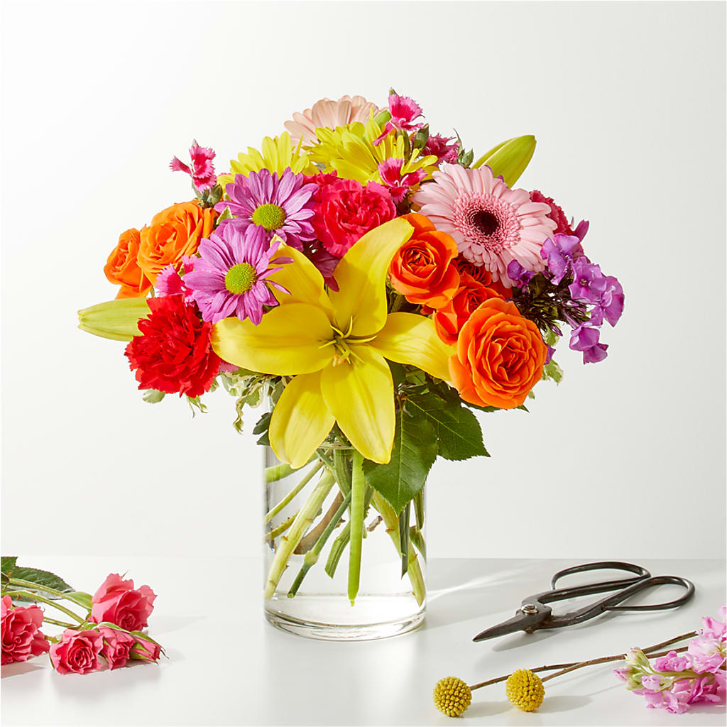 Cue the Confetti - A Florist Original – HORTENSIA'S FLOWERS, Carlsbad CA