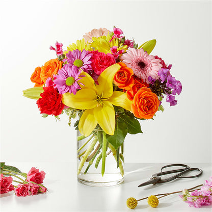 Cue the Confetti - A Florist Original – HORTENSIA'S FLOWERS, Carlsbad CA