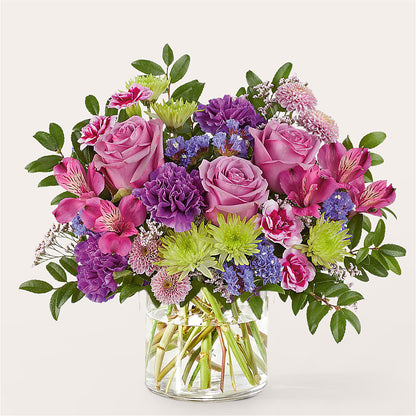 Glass Half Full Bouquet – HORTENSIA'S FLOWERS, Carlsbad CA