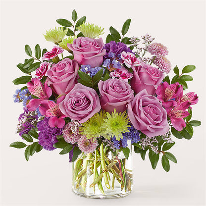 Glass Half Full Bouquet – HORTENSIA'S FLOWERS, Carlsbad CA