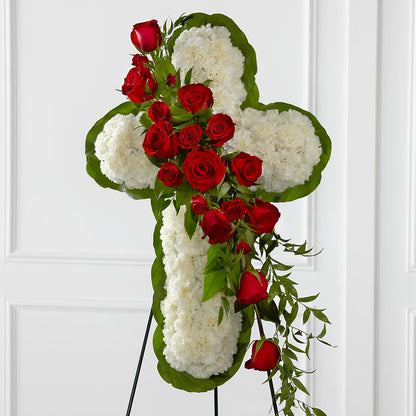 Floral Cross Easel – HORTENSIA'S FLOWERS, Carlsbad CA