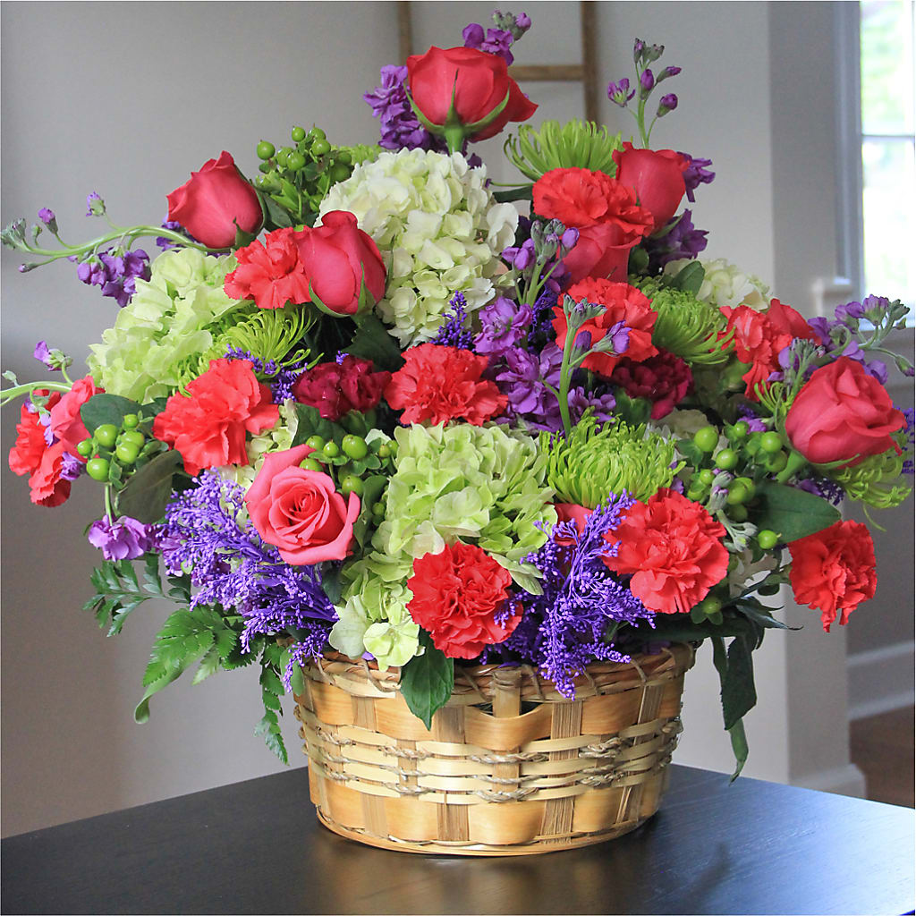 Warm Embrace Arrangement – HORTENSIA'S FLOWERS, Carlsbad CA