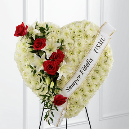 Heartfelt Hero Standing Heart – HORTENSIA'S FLOWERS, Carlsbad CA