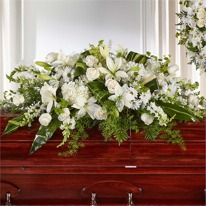 Abundance Casket Spray – HORTENSIA'S FLOWERS, Carlsbad CA
