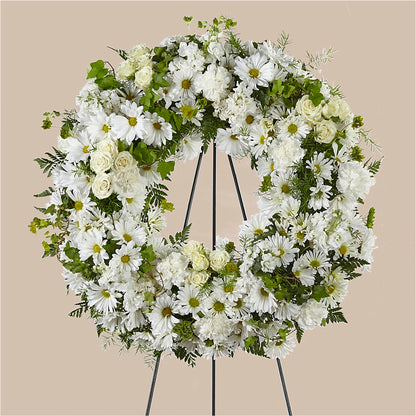 Faithful Wishes Wreath – HORTENSIA'S FLOWERS, Carlsbad CA