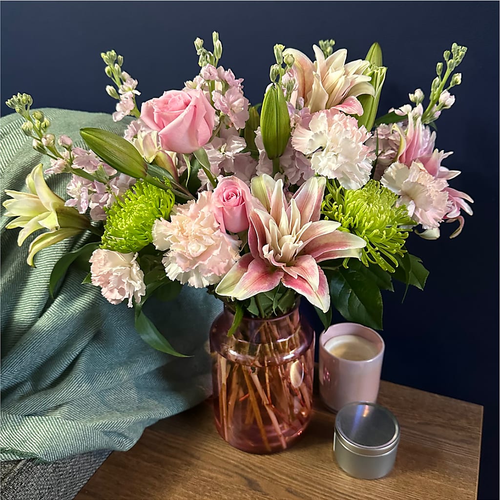 Pretty in Pink Bouquet – HORTENSIA'S FLOWERS, Carlsbad CA