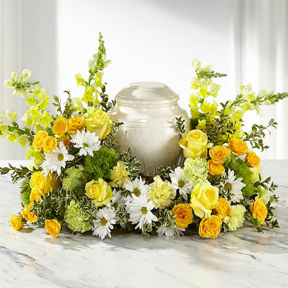 Graceful Love Cremation Adornment – HORTENSIA'S FLOWERS, Carlsbad CA