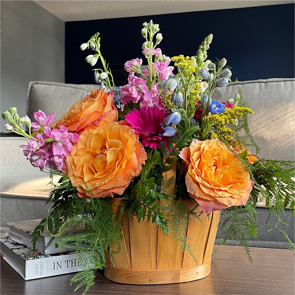 Garden of Life Basket – HORTENSIA'S FLOWERS, Carlsbad CA