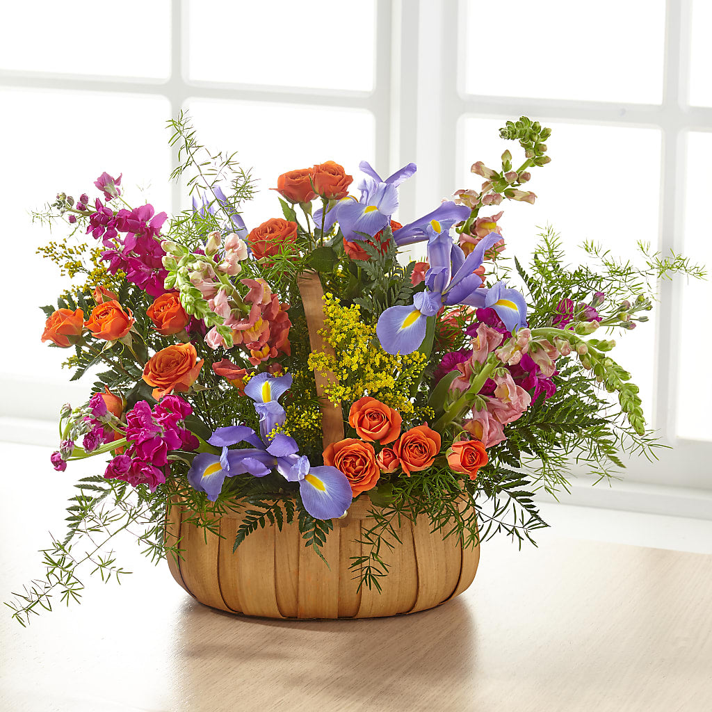 Garden of Life Basket – HORTENSIA'S FLOWERS, Carlsbad CA