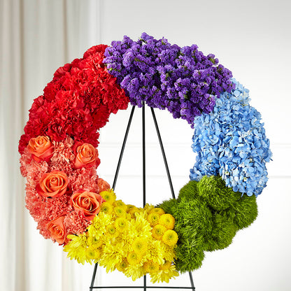 Circle of Love Wreath – HORTENSIA'S FLOWERS, Carlsbad CA