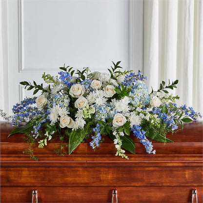 Timeless Essence Casket Spray – HORTENSIA'S FLOWERS, Carlsbad CA