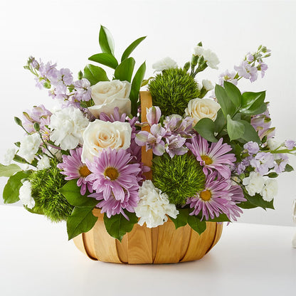 Peace & Love Basket – HORTENSIA'S FLOWERS, Carlsbad CA