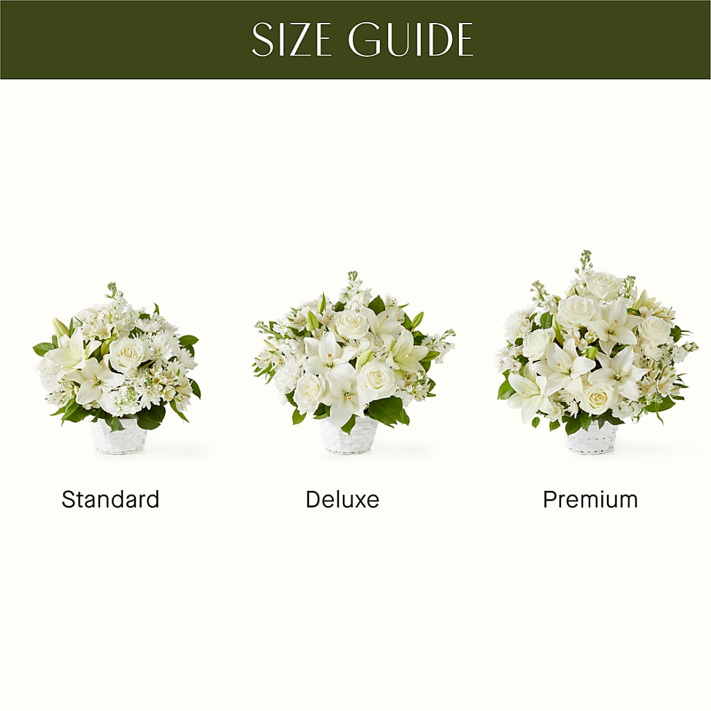Peaceful Reflections Arrangement – HORTENSIA'S FLOWERS, Carlsbad CA