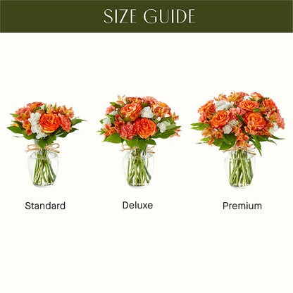 Apricot Glow Bouquet – HORTENSIA'S FLOWERS, Carlsbad CA