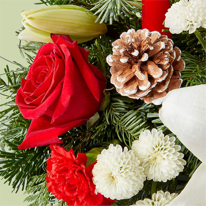 Seasonal Festivities Centerpiece – HORTENSIA'S FLOWERS, Carlsbad CA