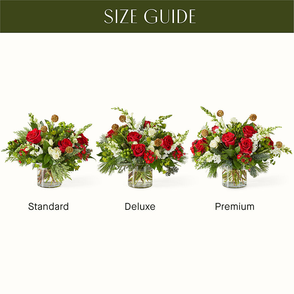 Deck the Halls Bouquet – HORTENSIA'S FLOWERS, Carlsbad CA
